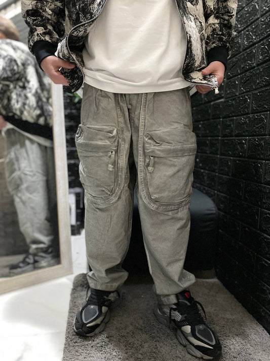 CARGO SFUMATO KIDS GRIGIO TASCONI FRONTALI