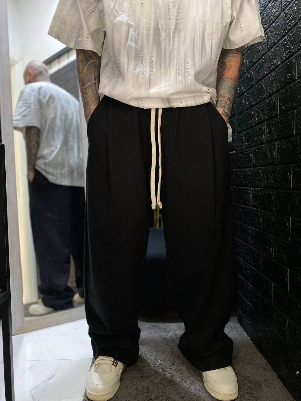 PANTATUTA OVERSIZE NERO