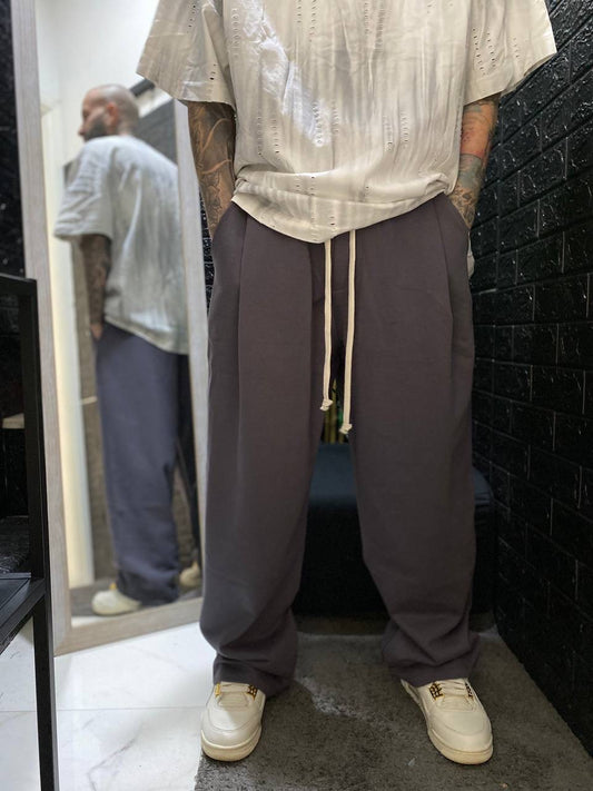 PANTATUTA OVERSIZE PIOMBO