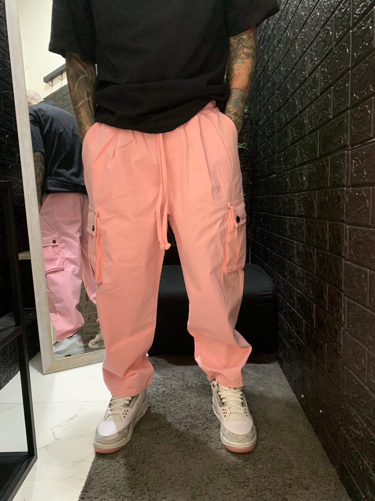 CARGO 100%COTONE ROSA