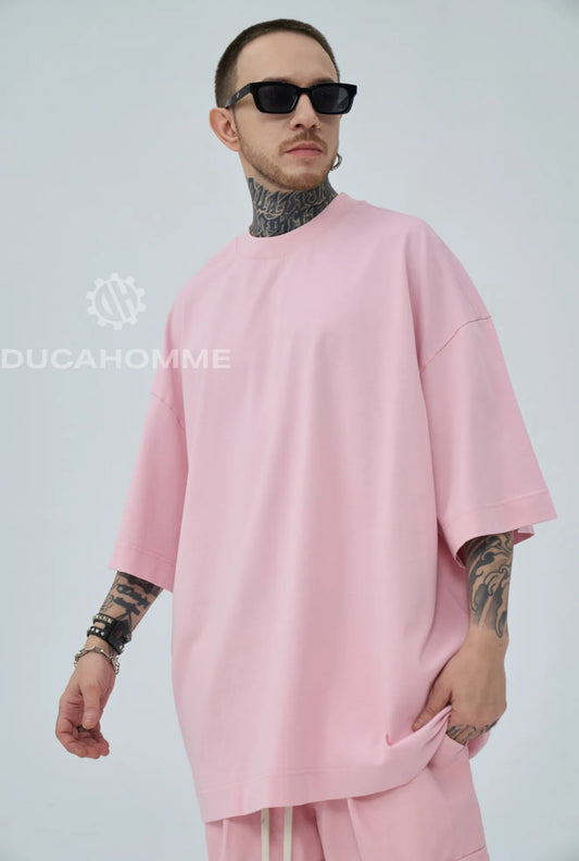 T-SHIRT OVERSIZE ROSA